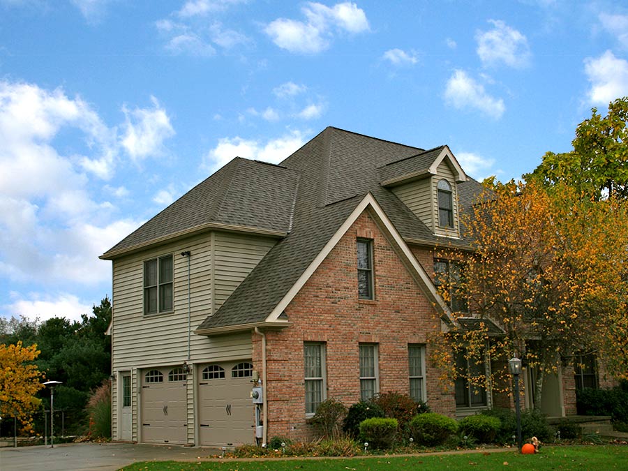 House with a Shingle Roof