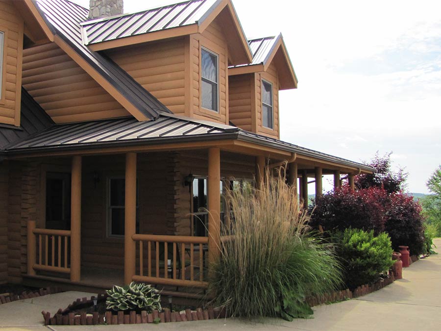 House with a Standing Seam Roof